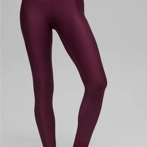 Women's Alo Burgundy Leggings